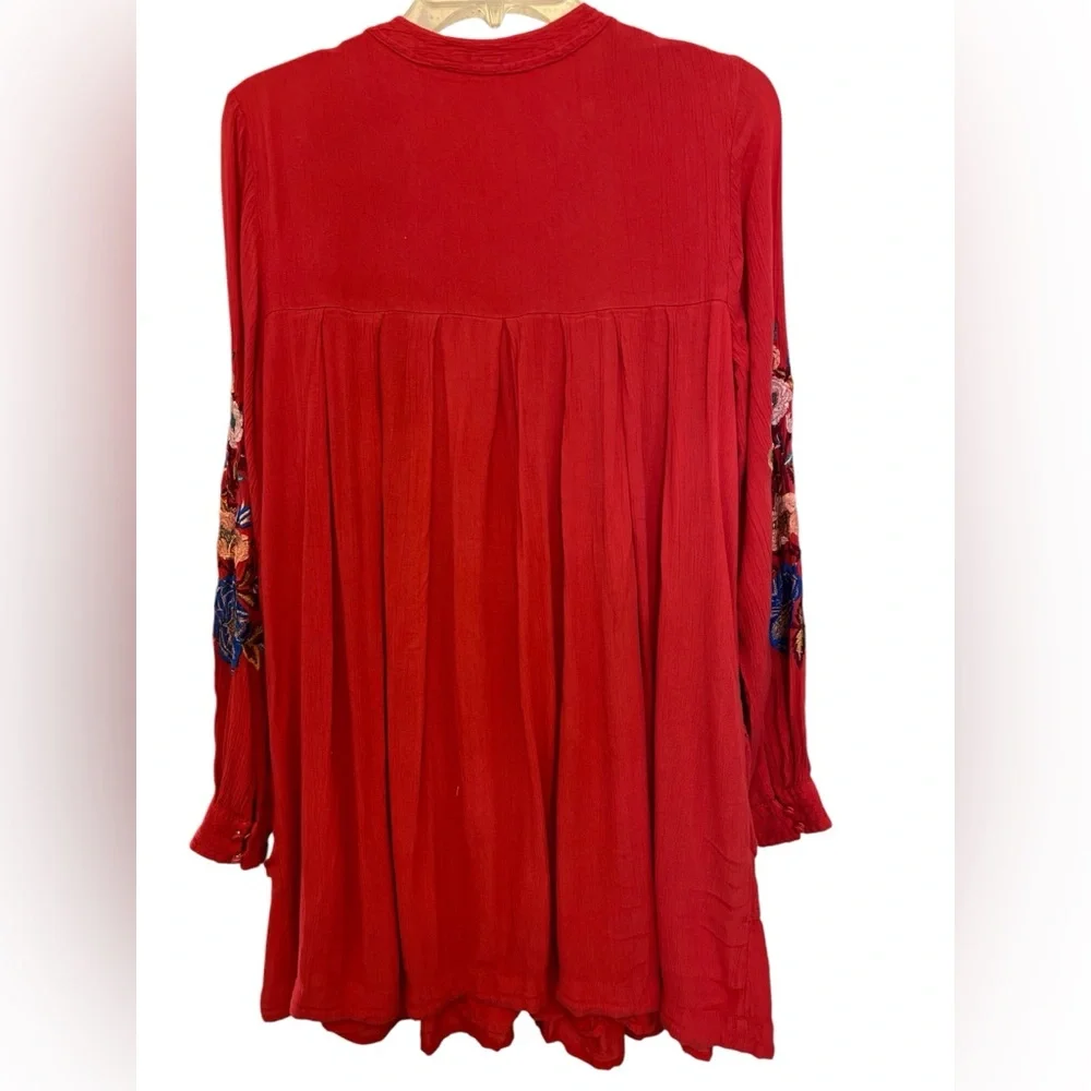 Free People embroidered mini dress‎